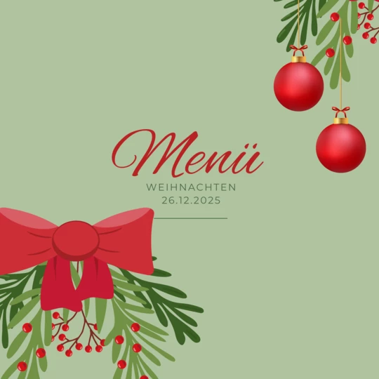 MenüWeihnachten